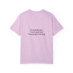 Mom Life Graphic Tee — "Busy Mom" Messy Bun Sunglasses T-Shirt (Back Text: "I’m a great mom I curse a lot but I’m a great f***ing mom")