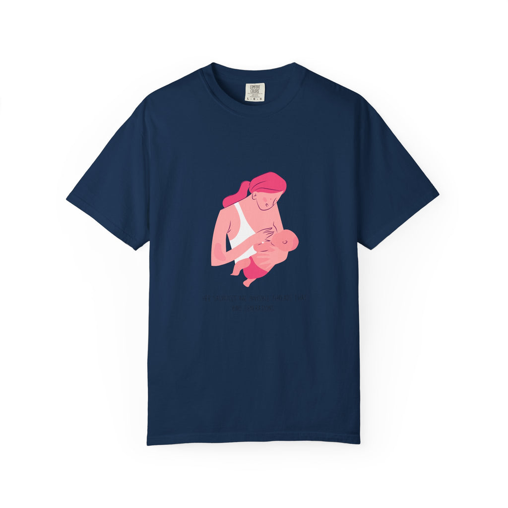 Breastfeeding Mama Graphic T-Shirt — 'My Favorite Person' Nursing Tee