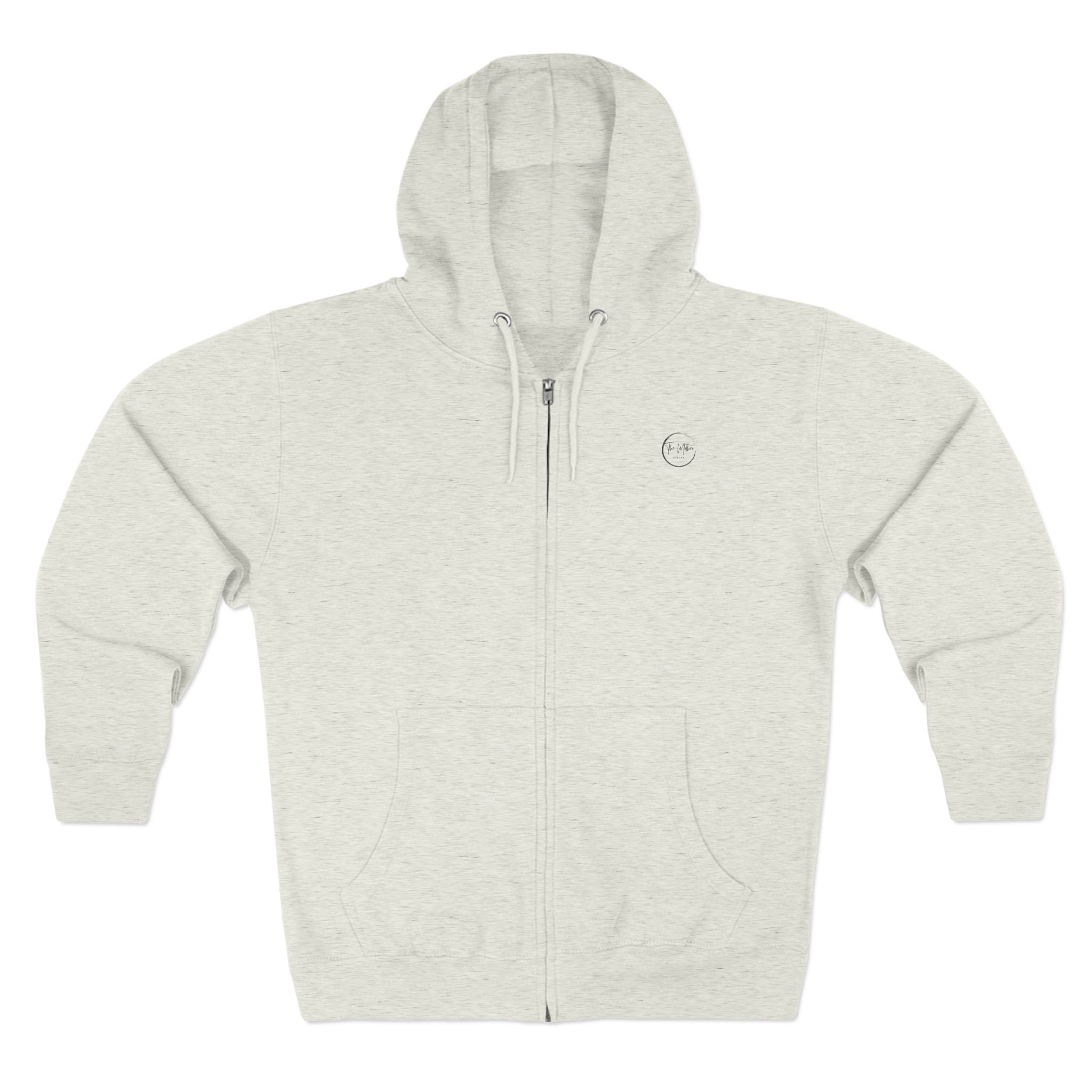 Mom Life Zip Hoodie — “Caffeine Because Mom Life Ain’t Easy” Graphic