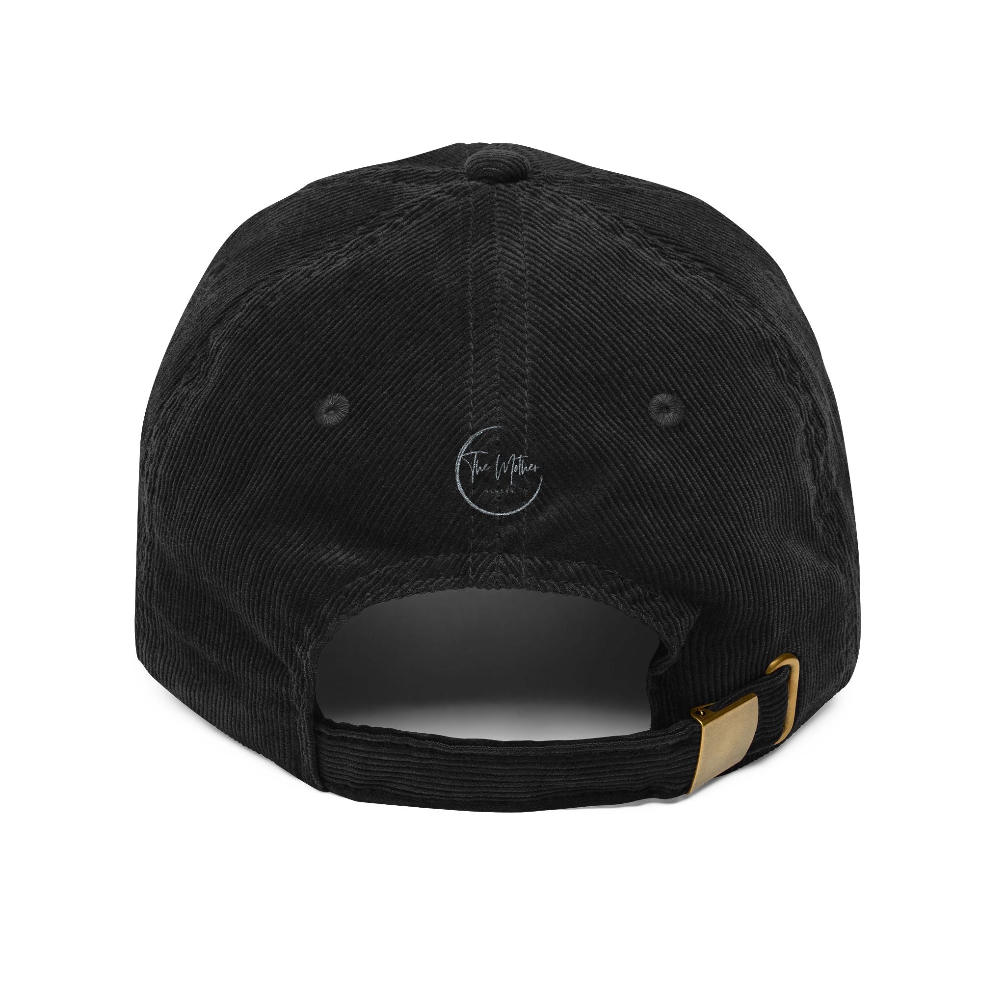 Sweet Mama Embroidered Corduroy Cap — Vintage Brown Mom Hat