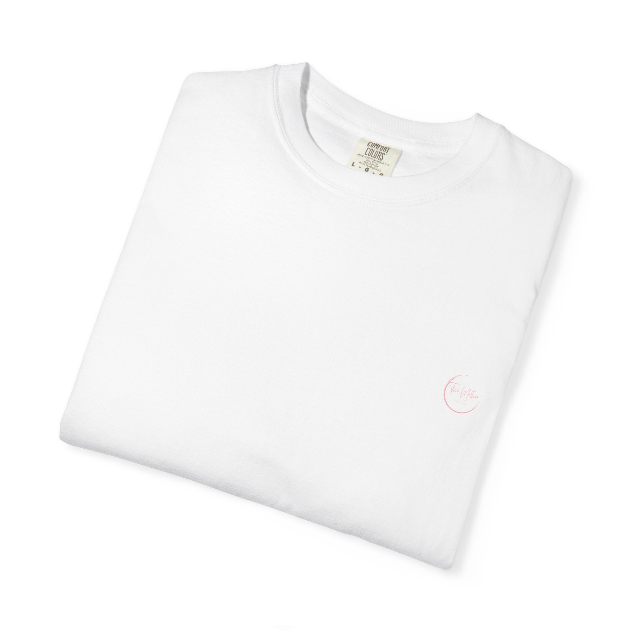 Mama Retro Graphic T-Shirt — Pink Gradient 'MAMA' Stack