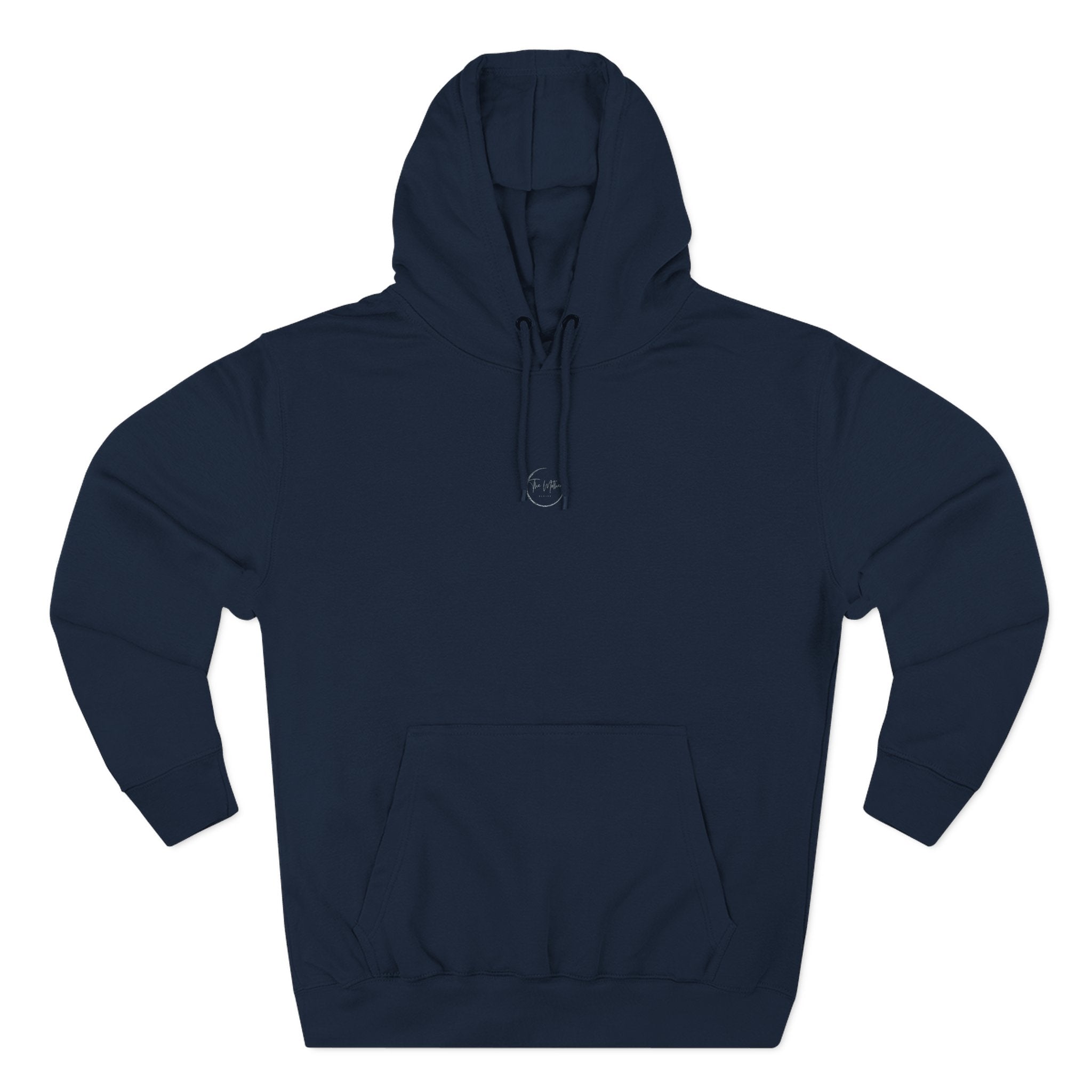 Three-Panel Fleece Hoodie — Cozy Charcoal Pullover Hoodie
