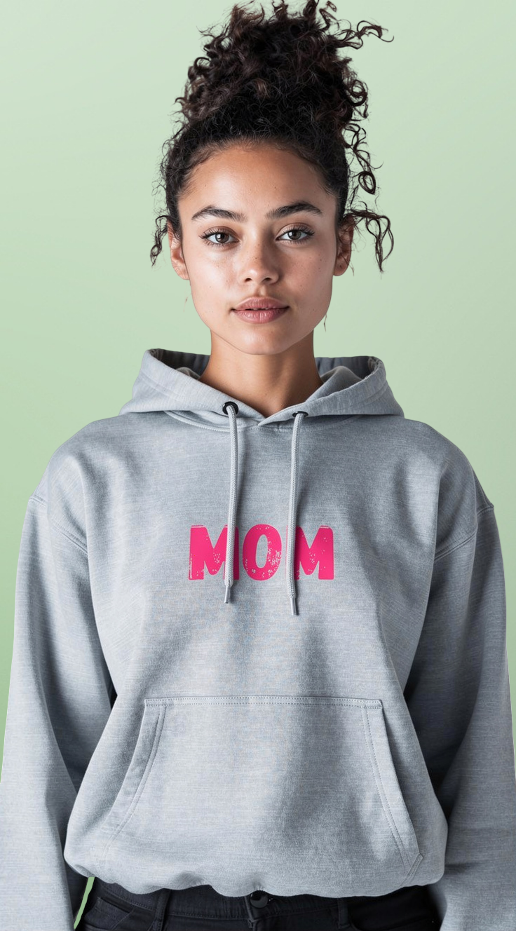 Three-Panel Fleece Hoodie