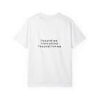 Mom Life Graphic Tee — "Busy Mom" Messy Bun Sunglasses T-Shirt (Back Text: "I’m a great mom I curse a lot but I’m a great f***ing mom")
