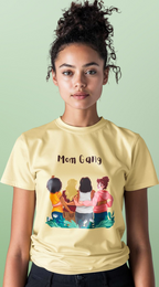 Mom Gang T-Shirt — Sisterhood Moms Graphic Tee (Front & Back Print)