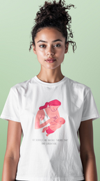 Breastfeeding Mama Graphic T-Shirt — 'My Favorite Person' Nursing Tee