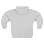Minimal 'Be Kind' Zip Hoodie — Light Grey Casual Zip-Up