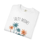 Salty Moms Beach Club T-Shirt — Tropical Palm Island Graphic Tee