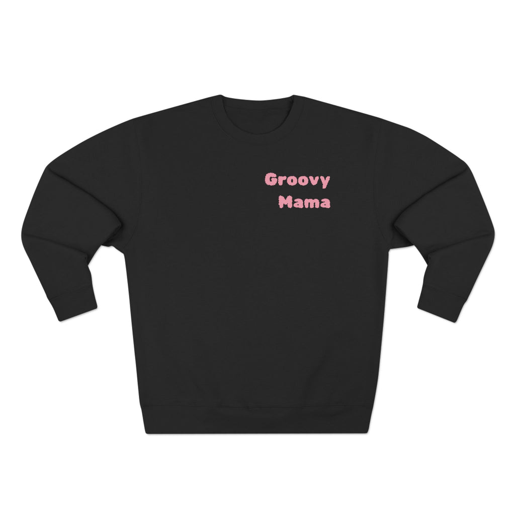 Groovy Mama Sweatshirt — Retro Flower Mom Crewneck