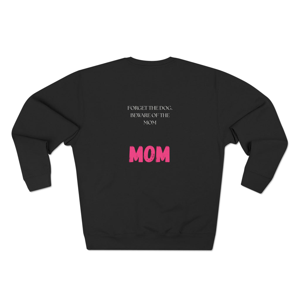 Mom Crewneck Sweatshirt - "I Woke Up Like This... Now I'm the Mom" Comfortable Pullover