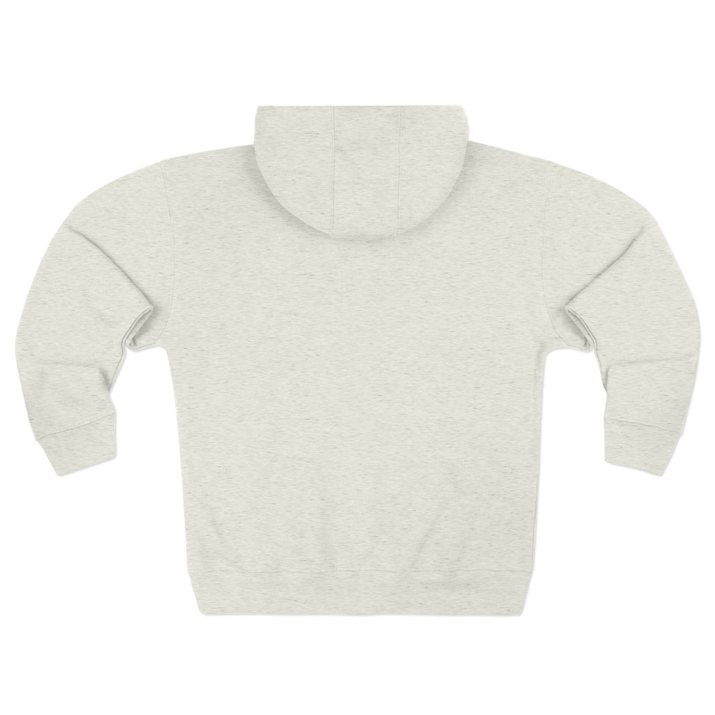 Minimal 'Be Kind' Zip Hoodie — Light Grey Casual Zip-Up