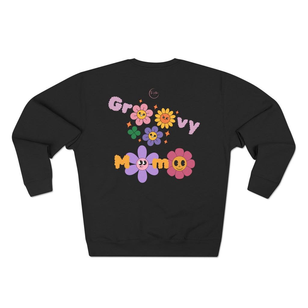 Groovy Mama Sweatshirt — Retro Flower Mom Crewneck