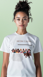 Mom Gang T‑Shirt — Funny Motherhood Crew Graphic Tee